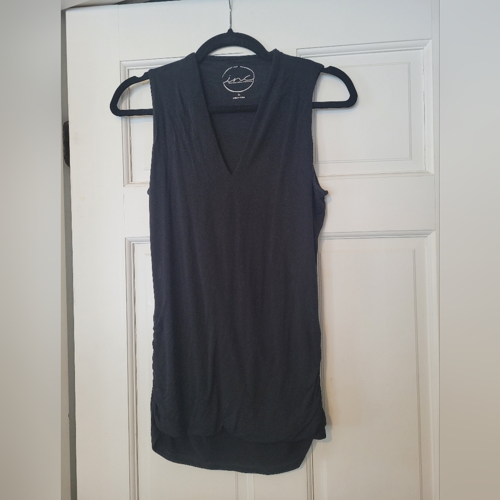 INC v-neck maternity tank